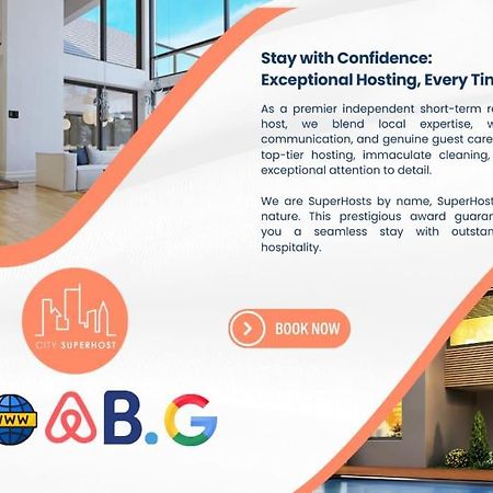 Stunning 4-Bedroom Townhouse With Free Parking Манчестър Екстериор снимка